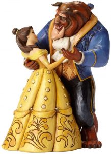Figura y mu帽eco de la Bella y la Bestia bailando de Disney Traditions - Figuras coleccionables, juguetes y mu帽ecos de la Bella y la Bestia - Mu帽ecos de Disney