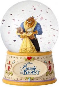 Figura y mu帽eco de la Bella y la Bestia de bola de nieve de Disney Traditions - Figuras coleccionables, juguetes y mu帽ecos de la Bella y la Bestia - Mu帽ecos de Disney