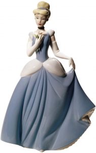 Figura y muñeco de la Cenicienta de porcelana de Lladró 2 - Figuras coleccionables, juguetes y muñecos de la Cenicienta - Muñecos de Disney