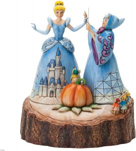 Figura y muñeco de la Cenicienta y el Hada Madrina de Enesco de Disney Traditions - Figuras coleccionables, juguetes y muñecos de la Cenicienta - Muñecos de Disney