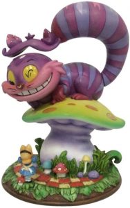 Figura y muñeco del Gato Cheshire de Enesco - Figuras coleccionables, juguetes y muñecos de Alicia en el País de las Maravillas - Alice in Wonderland - Muñecos de Disney