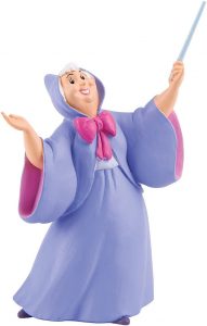 Figura y muñeco del Hada Madrina de Bullyland - Figuras coleccionables, juguetes y muñecos de la Cenicienta - Cinderella - Muñecos de Disney