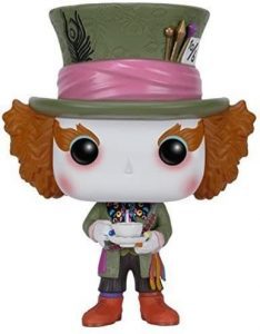 Figura y muñeco del Sombrerero Loco de FUNKO POP Live Action - Figuras coleccionables, juguetes y muñecos de Alicia en el País de las Maravillas - Alice in Wonderland - Muñecos de Disney