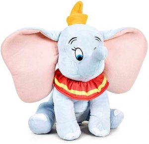 Peluche y muñeco de Dumbo claro de 30cm - Peluches, juguetes y muñecos de Dumbo - Muñecos de Disney