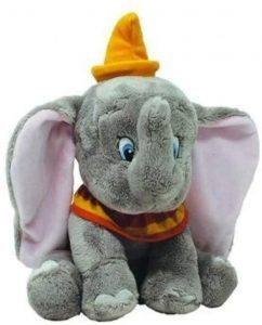 Peluche y mu帽eco de Dumbo de 25 cm - Peluches, juguetes y mu帽ecos de Dumbo - Mu帽ecos de Disney