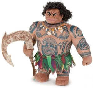 Peluche y muñeco de Maui de Vaiana - Peluches, juguetes y muñecos de Vaiana - Muñecos de Disney - Muñeco de Moana
