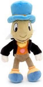 Peluche y muñeco de Pepito Grillo de 24 cm - Peluches, juguetes y muñecos de Pinocho - Muñecos de Disney - Muñeco de Pinocchio