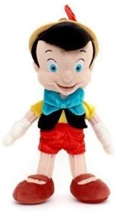 Peluche y muñeco de Pinocho de 30 cm - Peluches, juguetes y muñecos de Pinocho - Muñecos de Disney - Muñeco de Pinocchio