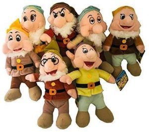 Peluche y muñeco de los 7 enanitos - Peluches, juguetes y muñecos de Blancanieves y los 7 enanitos - Muñecos de Disney