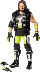 Figura de AJ Styles de Mattel 2 - Muñecos de AJ Styles - Figuras coleccionables de luchadores de WWE