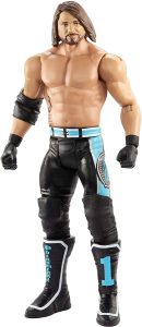 Figura de AJ Styles de Mattel 3 - Muñecos de AJ Styles - Figuras coleccionables de luchadores de WWE