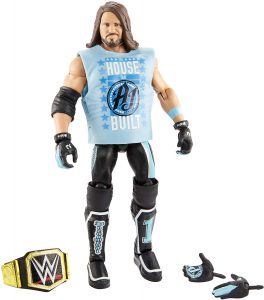 Figura de AJ Styles de Mattel 4 - Muñecos de AJ Styles - Figuras coleccionables de luchadores de WWE