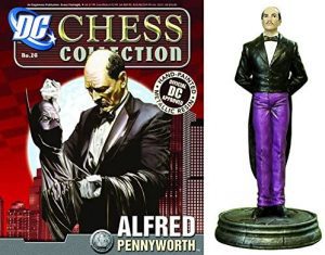 Figura de Alfred Pennyworth de Eaglemoss - Figuras coleccionables del Mayordomo Alfred Pennyworth - Mu帽ecos de Alfred de Batman