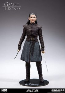 Figura de Arya Stark de Juego de Tronos de McFarlane Toys- Mu帽ecos de Juego de tronos de Arya Stark - Figuras coleccionables de Arya Stark de Game of Thrones