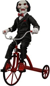 Figura de Billy con triciclo de Saw de NECA - Muñecos de SAW - Figuras coleccionables de la saga de Saw