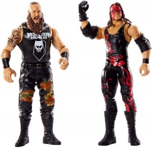 Figura de Braun Strowman y Kane de Mattel - Muñecos de Braun Strowman - Figuras coleccionables de luchadores de WWE