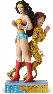 Figura de Cheetah y Wonder Woman de DC Comics by Jim Shore - Figuras coleccionables de Cheetah - Muñecos de Cheetah