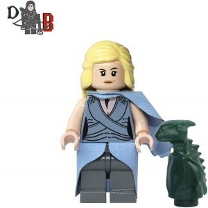 Figura de Daenerys Targaryen de Juego de Tronos de Demonhunter Bricks - Mu帽ecos de Juego de tronos de Daenerys Targaryen - Figuras coleccionables de Daenerys Targaryen de Game of Thrones