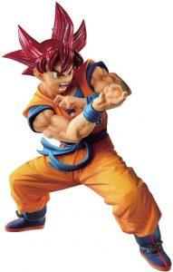 Figura de Goku Rojo de Dragon Ball de LAST LEVEL - Muñecos de Dragon Ball de Goku - Figuras coleccionables de Goku de Dragon Ball Z