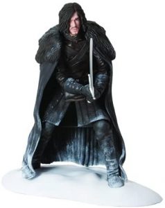 Figura de Jon Nieve de Juego de Tronos Dark Horse Deluxe - Muñecos de Juego de tronos de Jon Snow - Figuras coleccionables de Jon Nieve de Game of Thrones