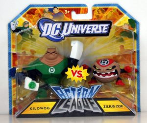 Figura de Kilowog vs Zilius Zox de DC Universe - Figuras coleccionables de Kilowog de Linterna Verde