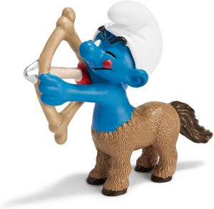 Figura de Pitufo Centauro de Schleich - Mu帽ecos de los pitufos - Figuras de acci贸n de los pitufos