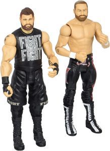 Figura de Sami Zayn y Kevin Owens de Mattel 2 - Muñecos de Sami Zayn - Figuras coleccionables de luchadores de WWE