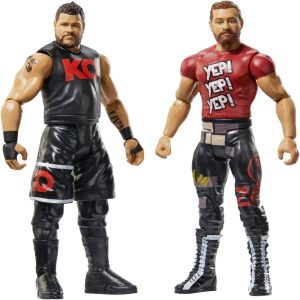 Figura de Sami Zayn y Kevin Owens de Mattel - Muñecos de Sami Zayn - Figuras coleccionables de luchadores de WWE