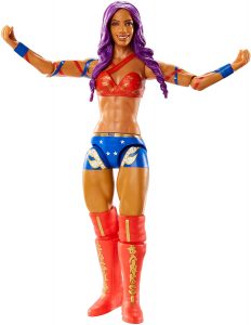 Figura de Sasha Banks de Mattel 2 - Muñecos de Sasha Banks - Figuras coleccionables de luchadores de WWE