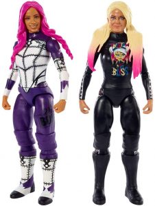 Figura de Sasha Banks y Alexa Bliss de Mattel - Muñecos de Alexa Bliss - Figuras coleccionables de luchadores de WWE