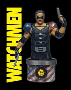 Figura de busto del Comediante de Watchmen de DC Comics - Figuras coleccionables de Watchmen - Muñecos de Watchmen