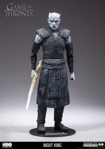 Figura de busto del Rey de la Noche de MCFarlane con lanza - Mu帽ecos de Juego de tronos del Rey de la Noche - Caminante Blanco - White Walker