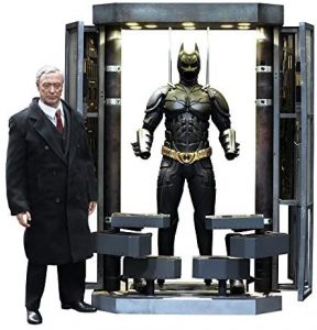 Hot Toys de Alfred Pennyworth de Batman de Dark Knight - Figuras coleccionables del Mayordomo Alfred Pennyworth - Muñecos de Alfred de Batman