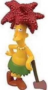 Figura de Actor Secundario Bob de Winning Moves - Mu帽ecos de los Simpsons - Figuras de acci贸n de los Simpsons