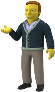 Figura de Adam West de NECA - Mu帽ecos de los Simpsons - Figuras de acci贸n de los Simpsons
