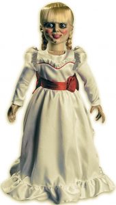 Figura de Annabelle de Close Up del Conjuro - Figuras coleccionables y muñecos de la película de Annabelle - la muñeca de Annabelle