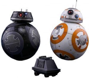 Figura de BB8 y BB-9E de Star Wars de Sideshow - Figuras de acci贸n y mu帽ecos de BB8 de Star Wars