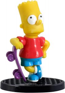 Figura de Bart Simpson de Toy Zany - Muñecos de los Simpsons - Figuras de acción de los Simpsons