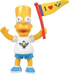 Figura de Bart Simpson de Winning Moves - Muñecos de los Simpsons - Figuras de acción de los Simpsons