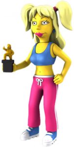 Figura de Britney Spears de NECA - Muñecos de los Simpsons - Figuras de acción de los Simpsons