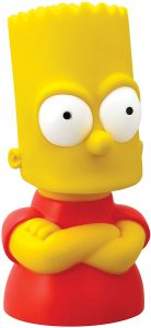 Figura de Busto de Bart Simpson - Mu帽ecos de los Simpsons - Figuras de acci贸n de los Simpsons
