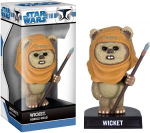 Figura de Ewok de Star Wars de Wacky Wobbler - Figuras de acción y muñecos de Ewoks de Star Wars