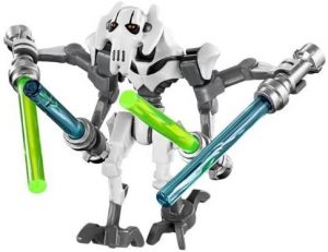 Figura de General Grievous de Star Wars de Lego 2 - Figuras de acci贸n y mu帽ecos de General Grievous de Star Wars