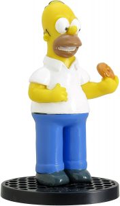Figura de Homer Simpson con donut de Toy Zany - Mu帽ecos de Homer Simpson de los Simpsons - Figuras de acci贸n de los Simpsons
