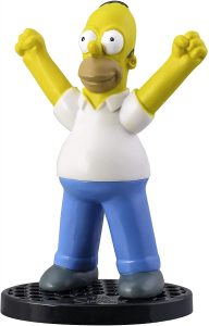 Figura de Homer Simpson de Toy Zany - Mu帽ecos de Homer Simpson de los Simpsons - Figuras de acci贸n de los Simpsons