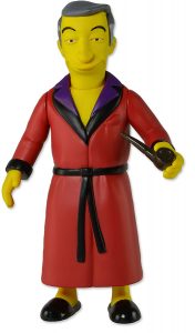 Figura de Hugh Hefner de NECA - Muñecos de los Simpsons - Figuras de acción de los Simpsons