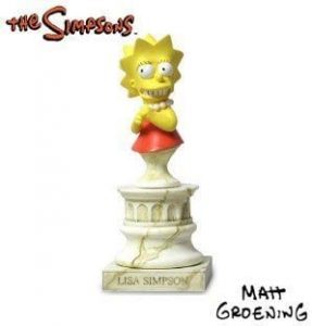 Figura de Lisa Simpson de Sideshow - Mu帽ecos de Lisa Simpson de los Simpsons - Figuras de acci贸n de los Simpsons