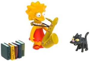 Figura de Lisa Simpson de Winning - Mu帽ecos de Lisa Simpson de los Simpsons - Figuras de acci贸n de los Simpsons