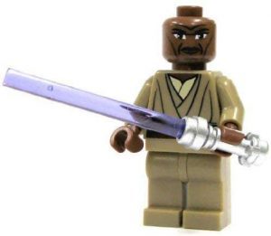 Figura de Mace Windu de Star Wars de Lego - Figuras de acción y muñecos de Mace Windu de Star Wars
