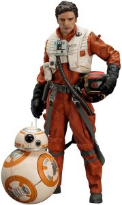 Figura de Poe Dameron y BB8 de Star Wars de Kotobukiya - Figuras de acci贸n y mu帽ecos de Poe Dameron de Star Wars